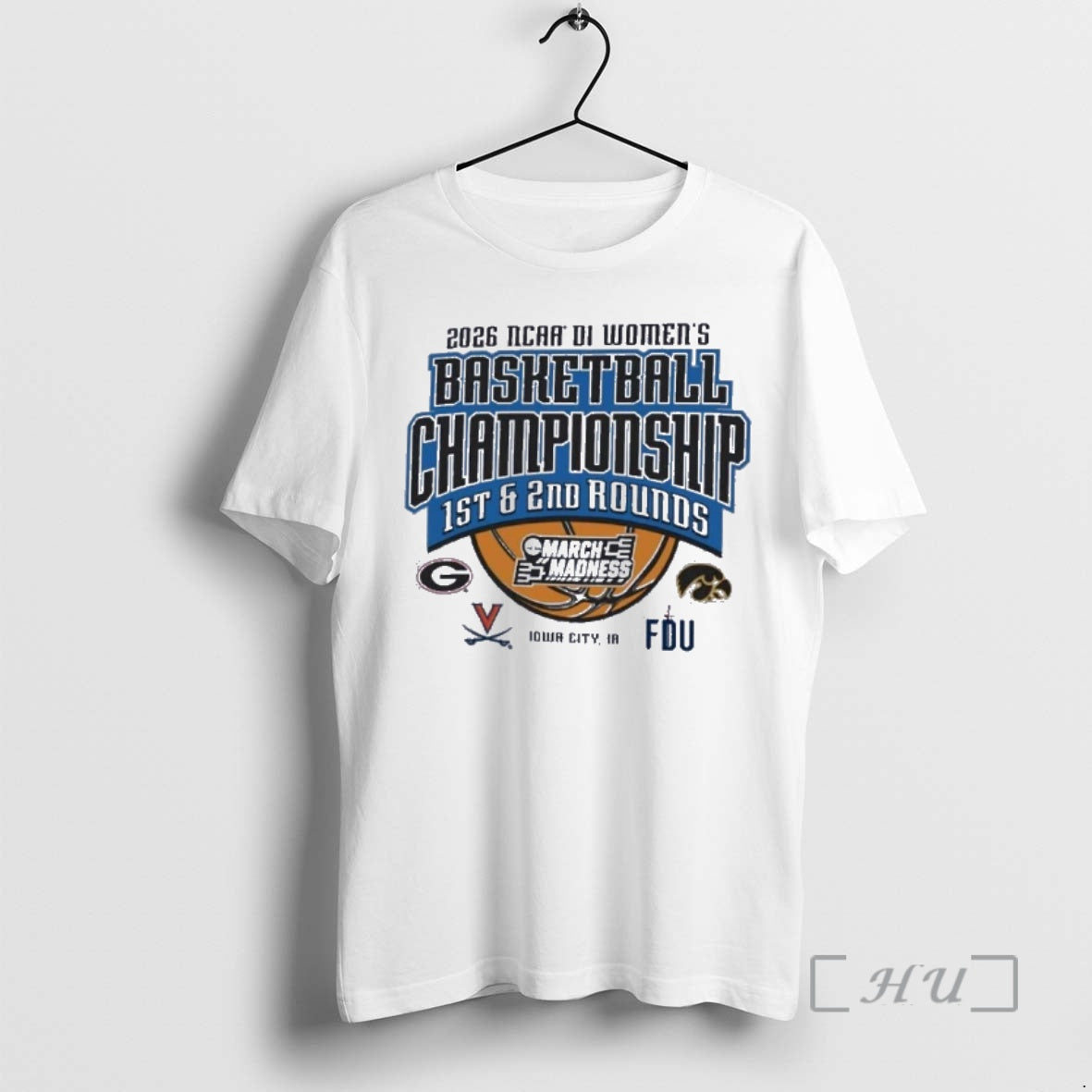 Officials Iowa City Ia Regional 2026 Ncaa Di Womens Basketball Championship Premium T Shirts Sweater