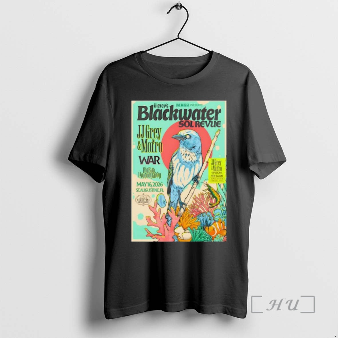 Officials Jj Grey Mofro May 16 2026 St Augustine Amphitheatre In St Premium T Shirts