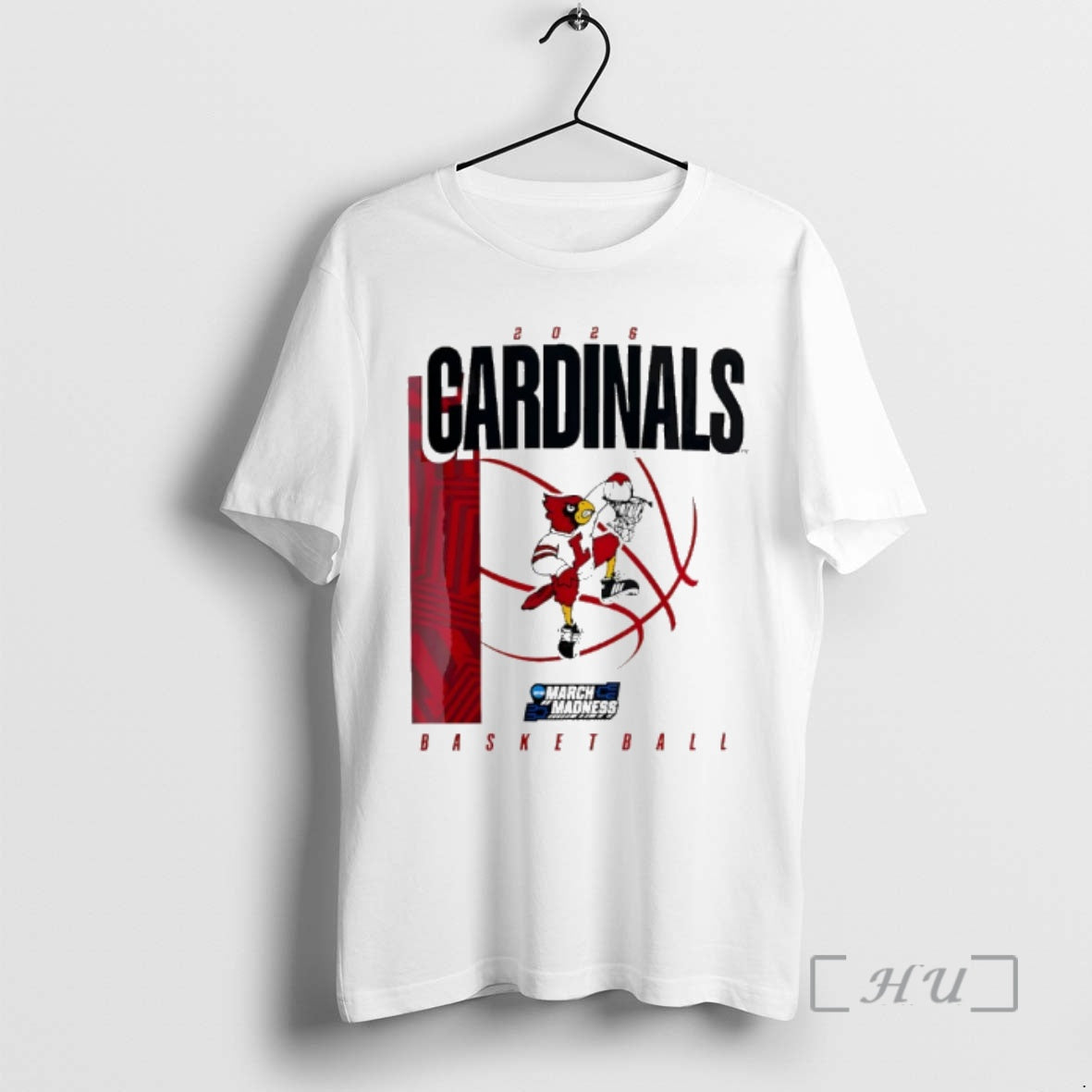 Officials Louisville Cardinals Basketball 2026 March Madness Logo