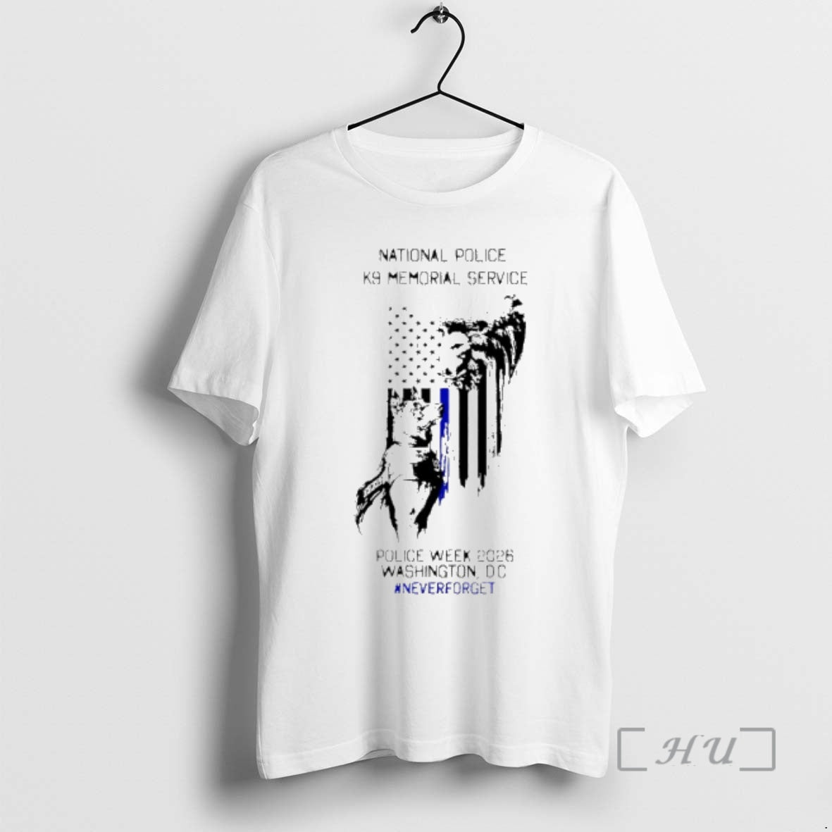 Officials National Police K9 Memorial Service Police Week 2026 Washington D Premium T Shirts Sweater