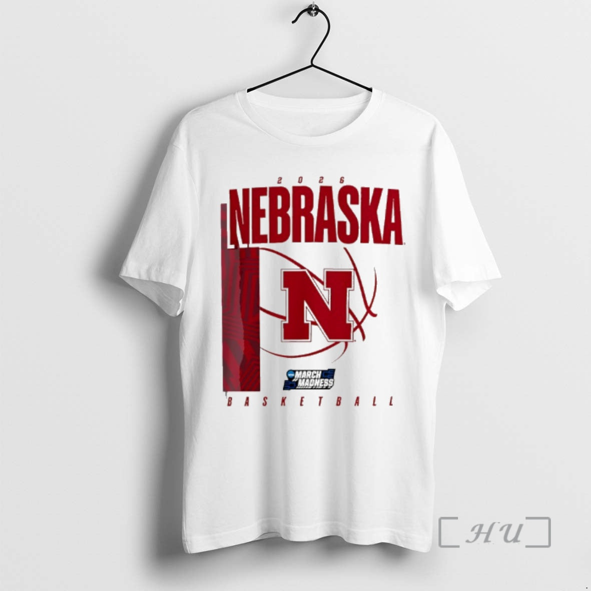 Officials Nebraska Huskers Basketball 2026 March Madness Logo