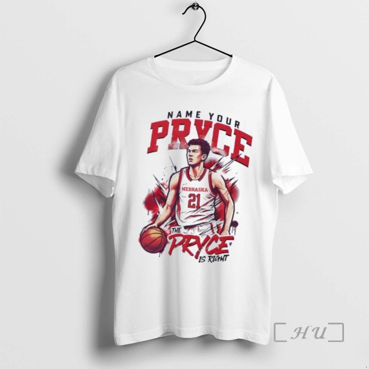 Officials Nebraska Huskers Name Your Pryce Sandfort The Pryce Sandfort Is Right Premium T Shirts