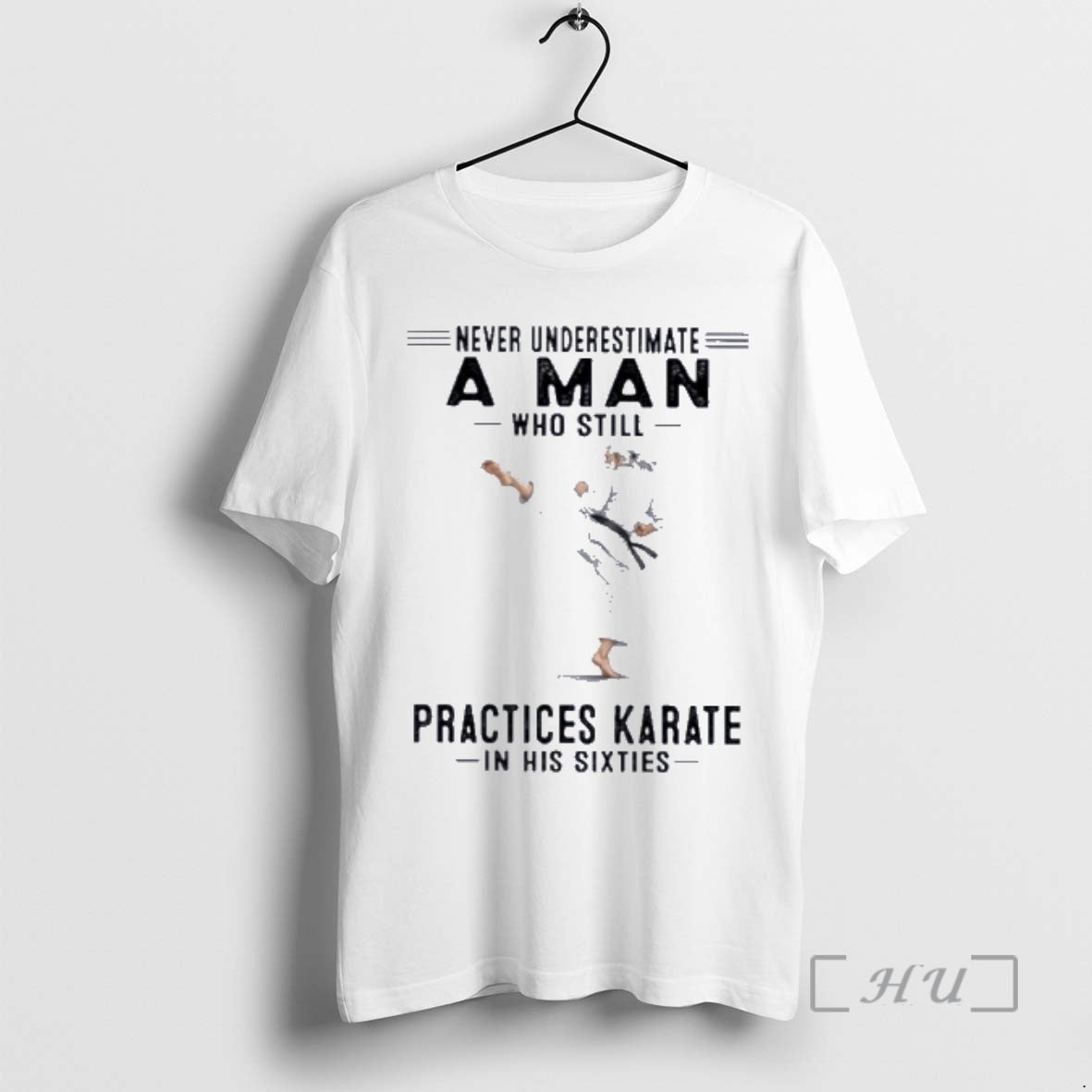 Officials Never Underestimate A Man Who Still Practices Karate In His Sixties Premium T Shirts
