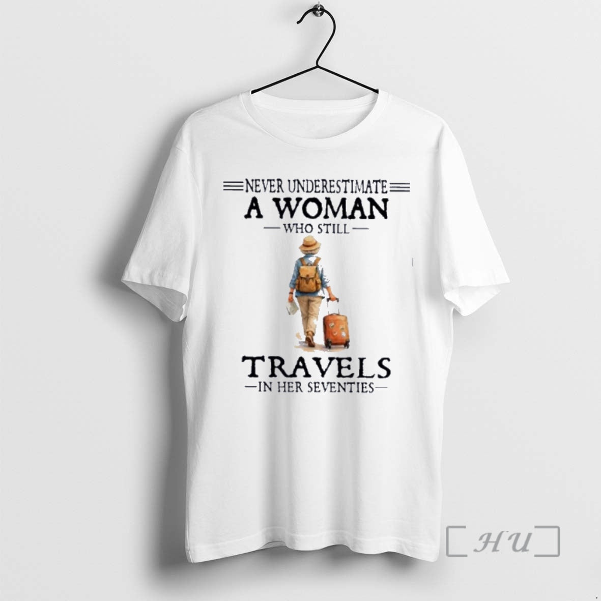 Officials Never Underestimate A Woman Who Still Travels In Her Seventies Premium T Shirts Sweater