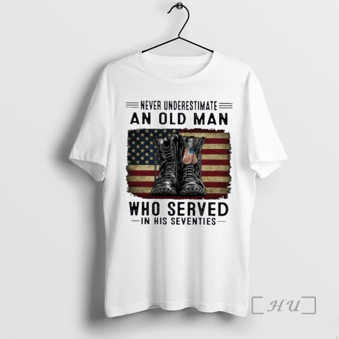 Officials Never Underestimate An Old Man Who Served In His Seventies Premium T Shirts Sweater