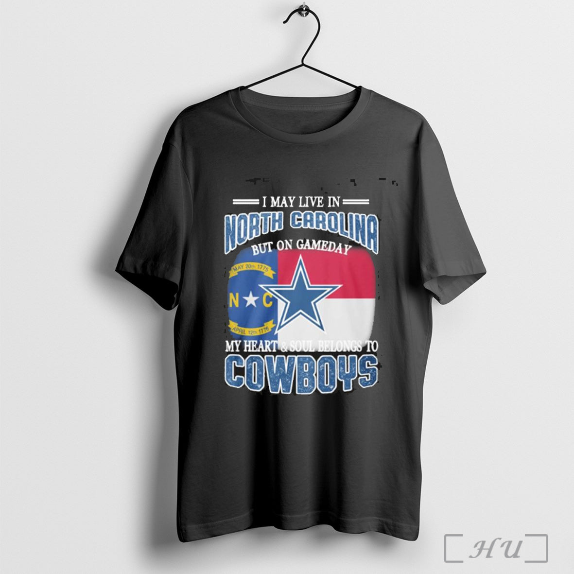 Officials North Carolina Cowboys Fans Gameday My Heart And Soul T Shirt