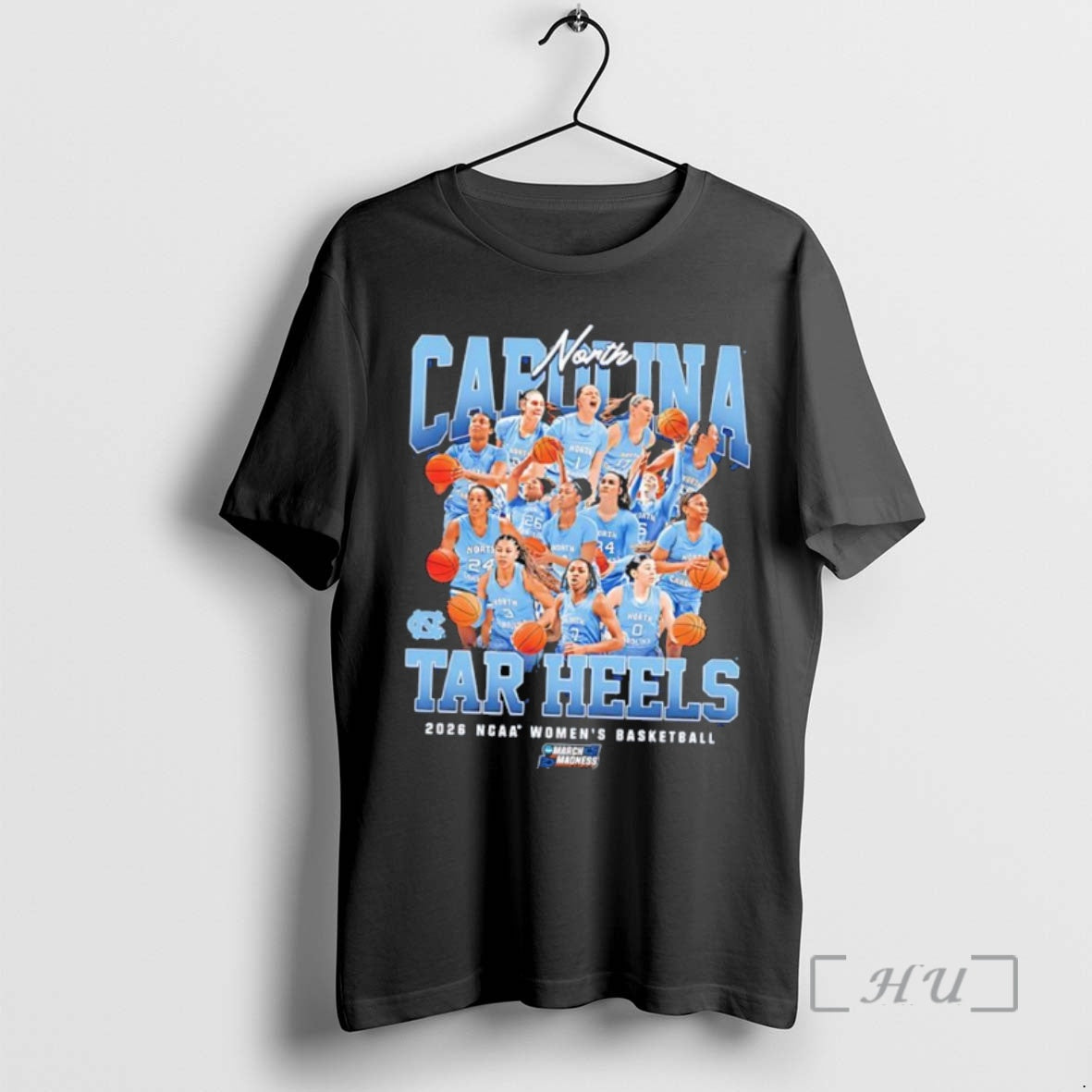 Officials North Carolina Tar Heels Womens Basketball Ncaa March Madness 2026 Premium T Shirts Sweater