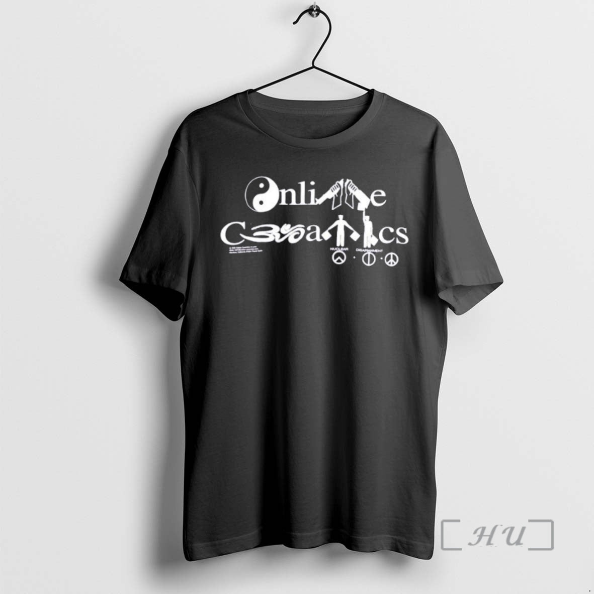 Officials Online Ceramics Nuclear Disarmament Peace Logo Shirts