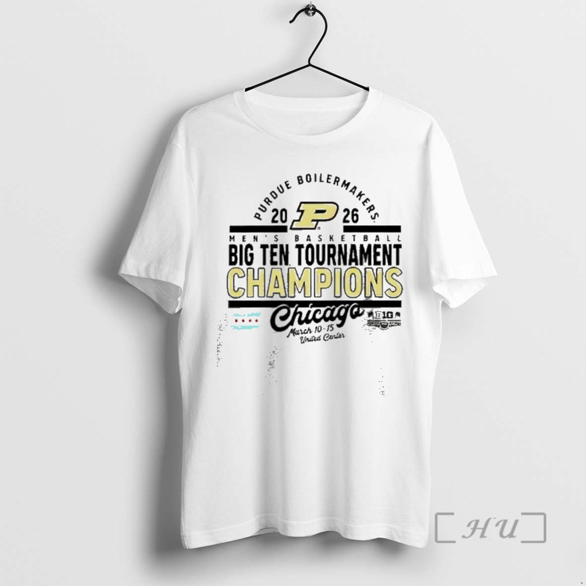 Officials Purdue Boilermakers 2026 Big Ten Mens Basketball Tournament Champions Chicago Premium T Shirts Sweater