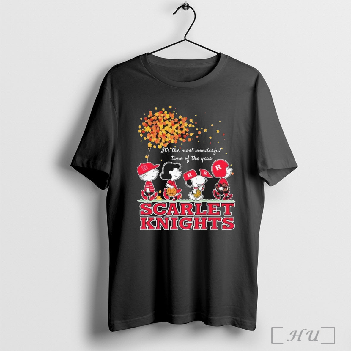 Officials Rutgers Scarlet Knights And Peanuts Character Its The Most Wonderful Time Of The Year