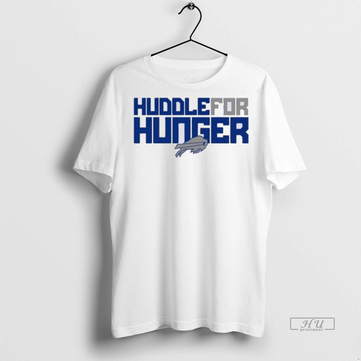 Officials Sean Mcdermott Wearing Huddle For Hunger Bills T Shirt Sweater