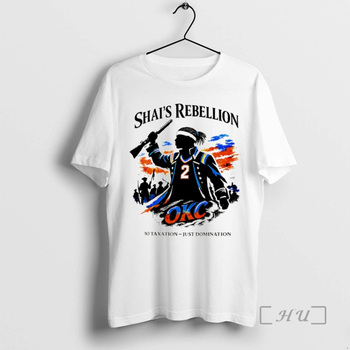Officials Shai Gilgeous Alexander 2 Shais Rebellion Oklahoma City Thunder Basketball 2026 Premium T Shirts