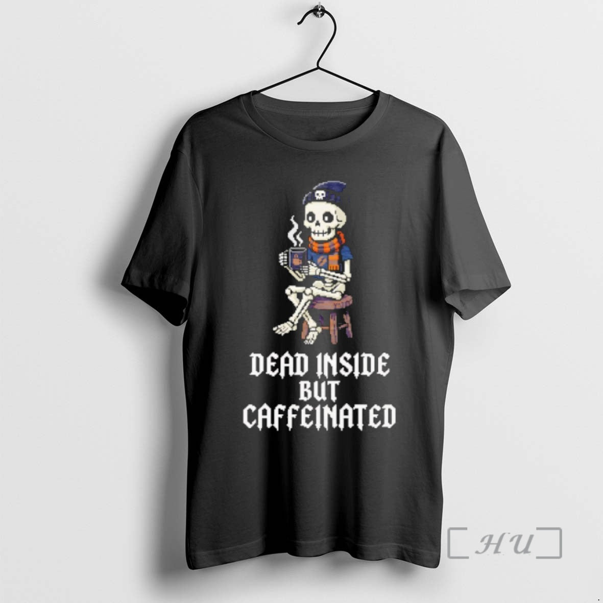 Officials Skeleton Coffee Dead Inside But Caffeinated