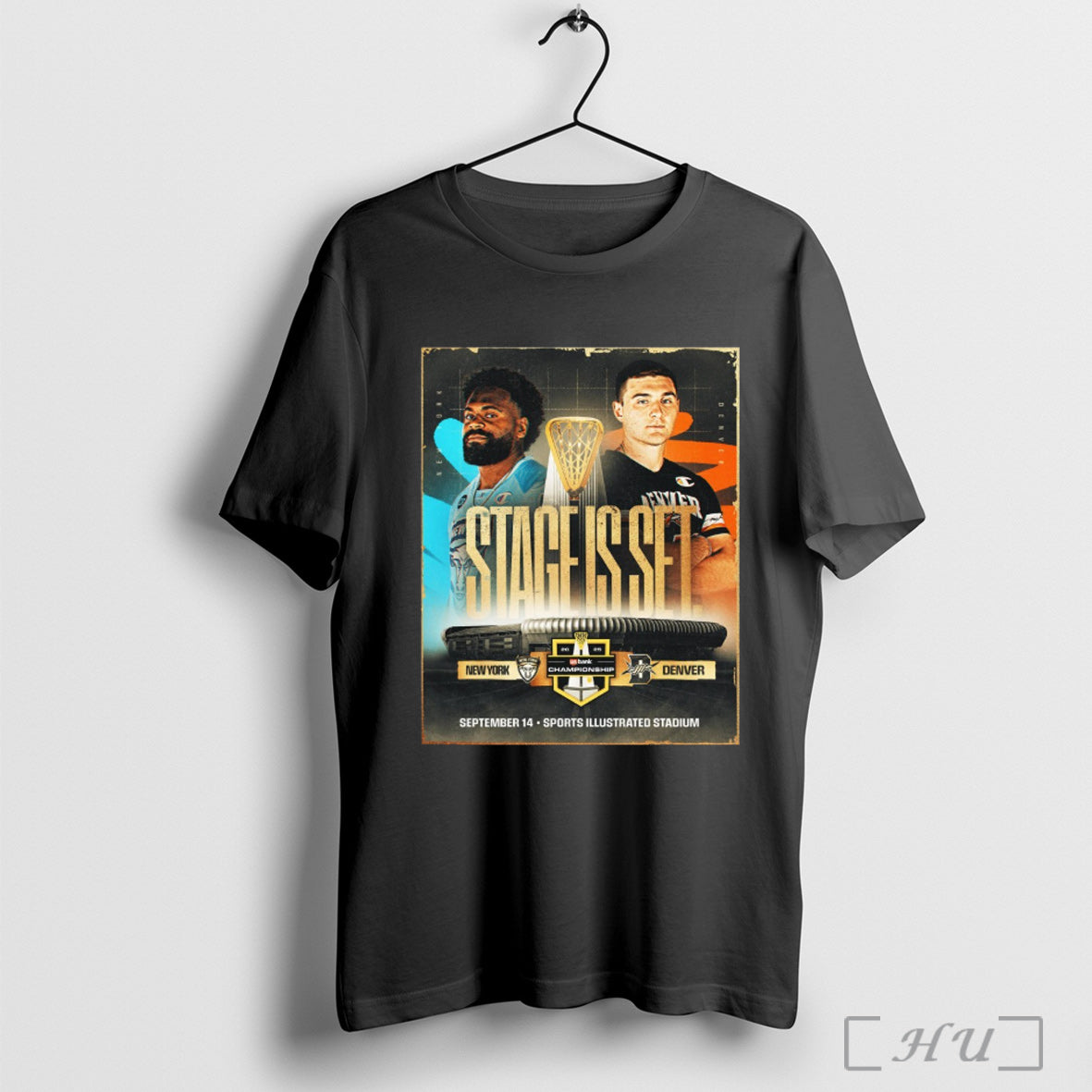 Officials Stageisset New York Atlas Vs Denver Outlaws September 14 2025 Sports Illustrated Stadium Poster