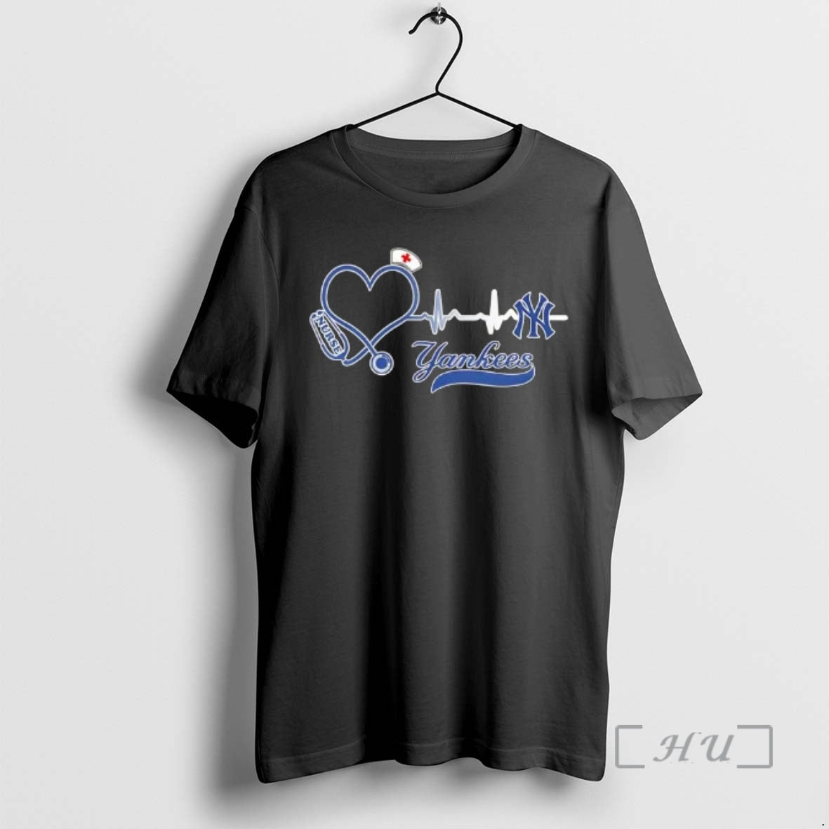 Officials Stethoscope Nurse Heartbeat New York Yankees Baseball Logo