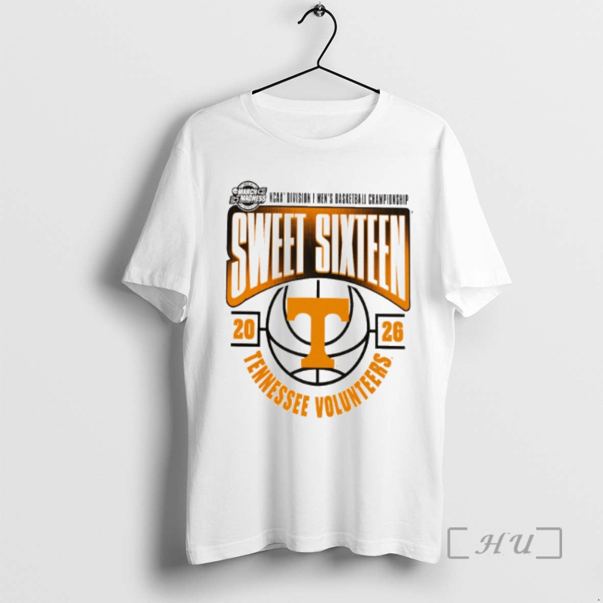 Officials Tennessee Volunteers 2026 Ncaa Mens Basketball Tournament March Madness Sweet 16 Premium T Shirts