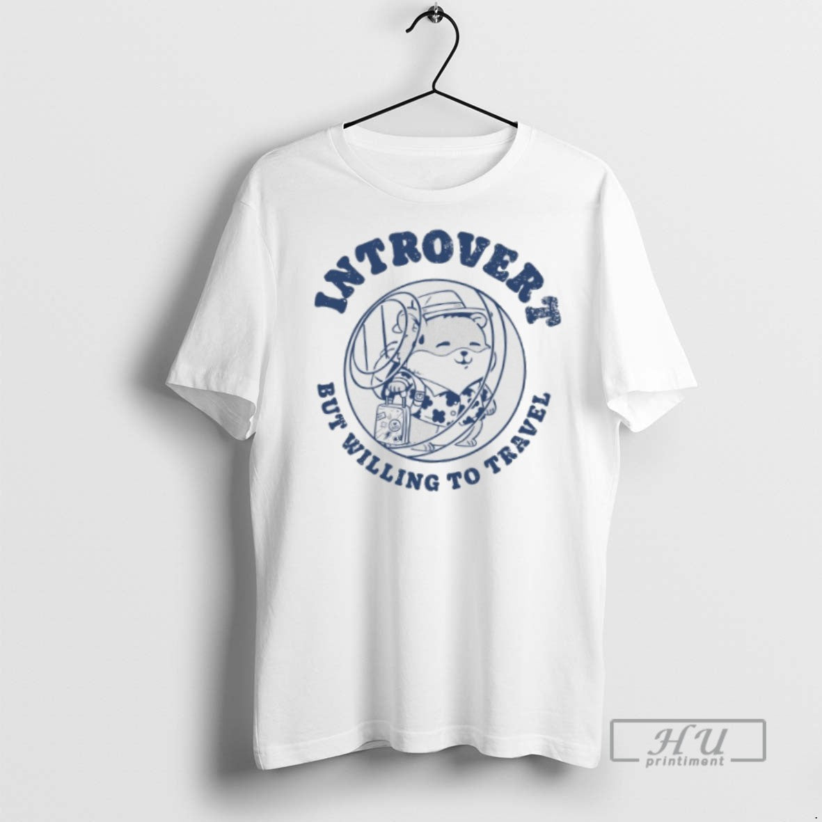 Officials Trending Introvert But Willing To Travel T Shirt