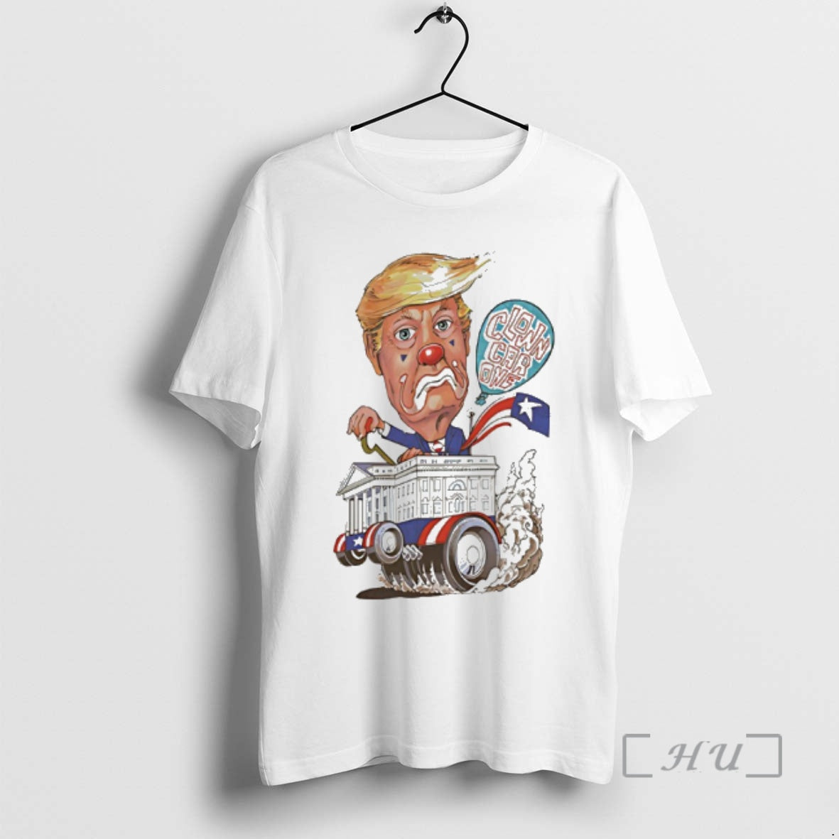 Officials Trump Clown Car Cartoon