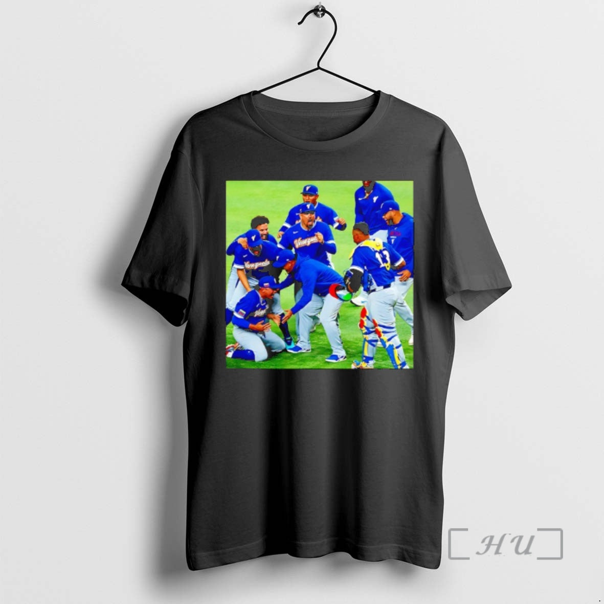 Officials Venezuela Baseball Champion Moment Champion