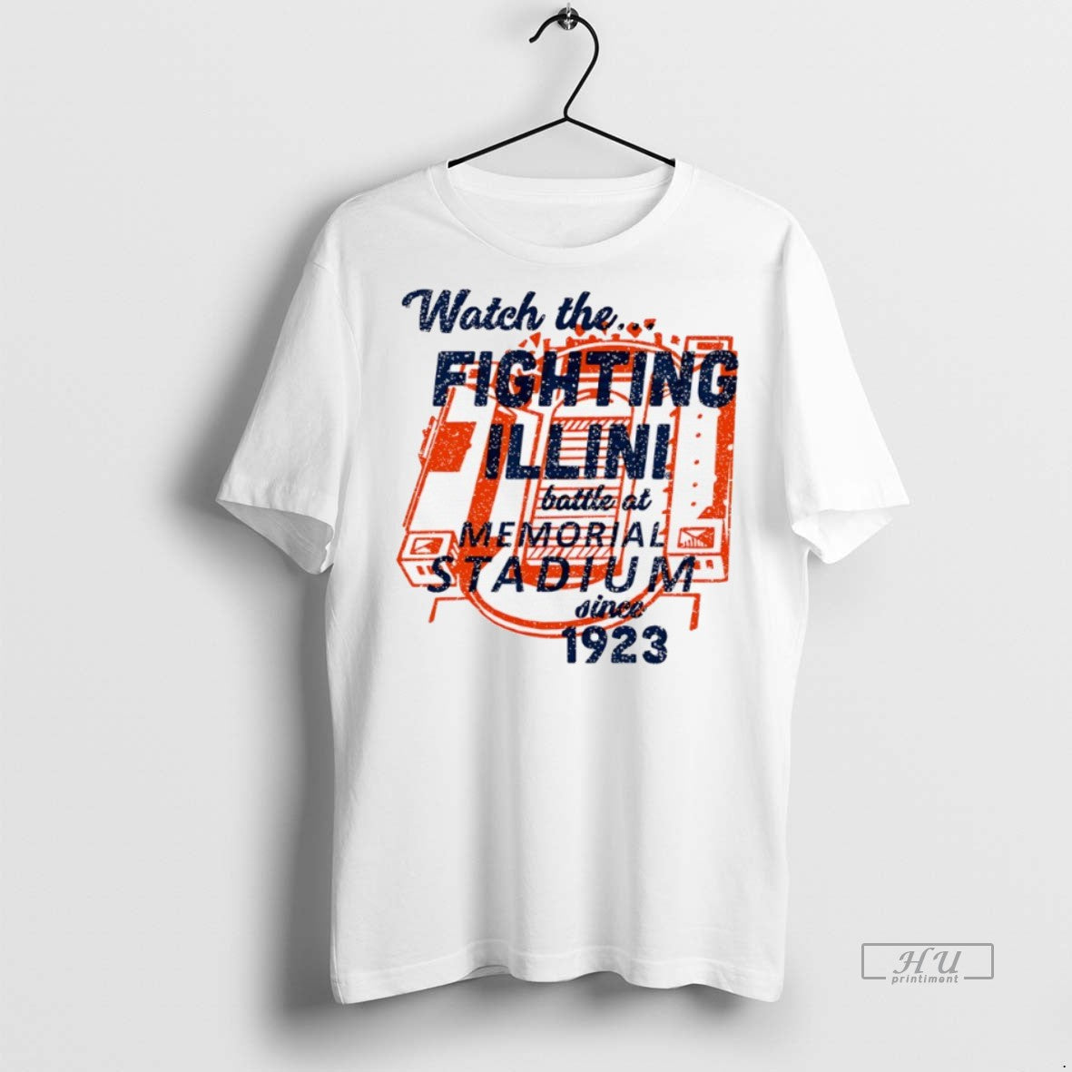 Officials Watch The Illinois Fighting Illini Battle At Memorial Stadium Since 1923 T Shirt Sweater