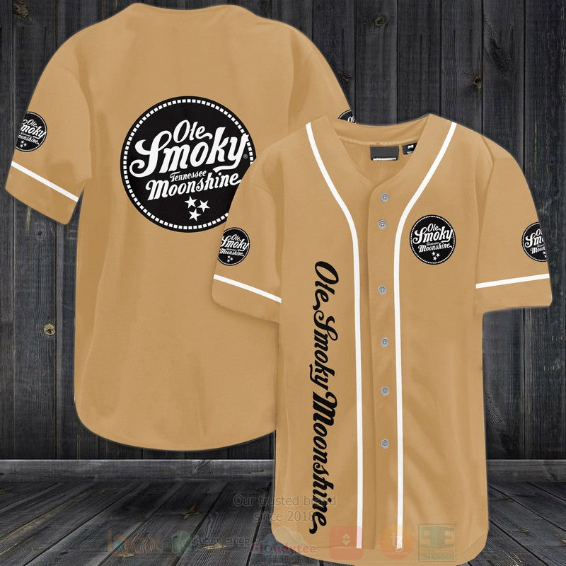 FASHION Ole Smoky Distillery Baseball Jerseys Botton Shirt