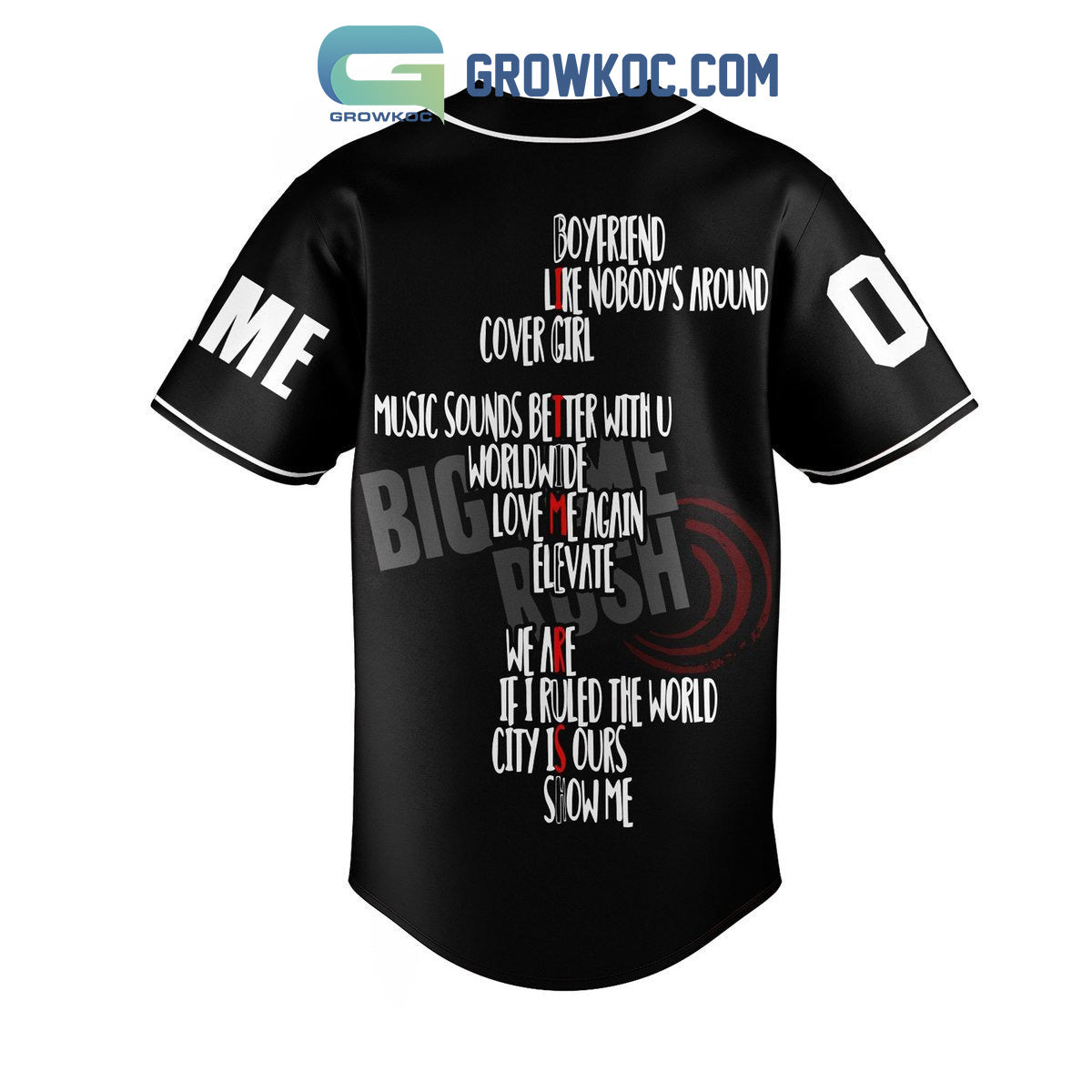 Once A Rusher Always A Rusher Personalized Baseball Jersey