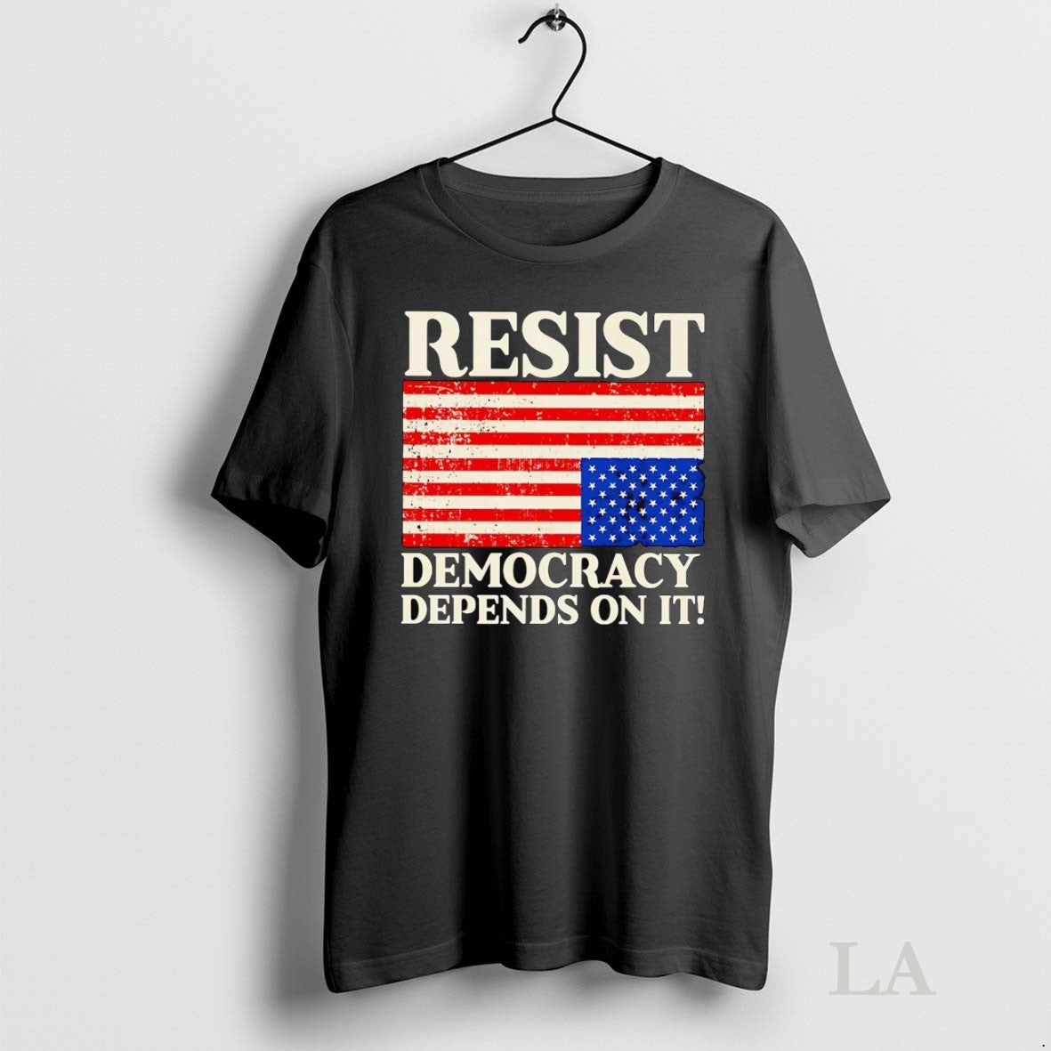 Original American Upside Down Flag Resist Democracy Depends On It