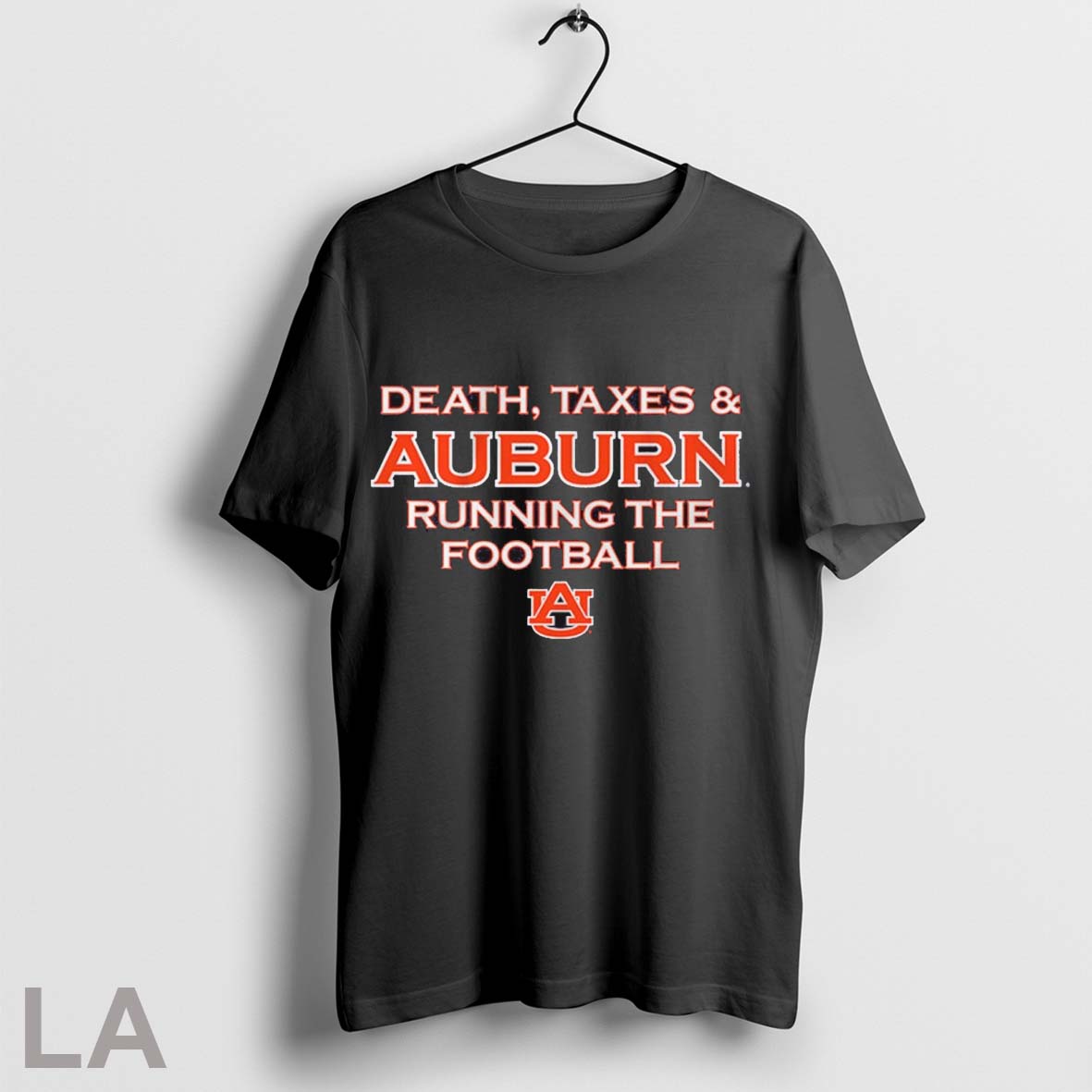 Original Auburn Tigers Death Taxes And Auburn Running The Football