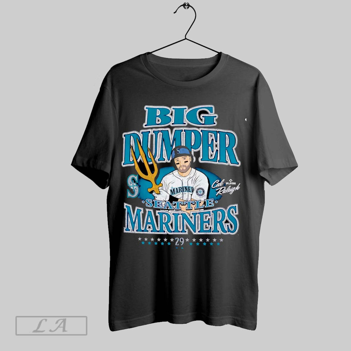 Original Big Dumper Cal Raleigh Seattle Mariners Mlb Signature