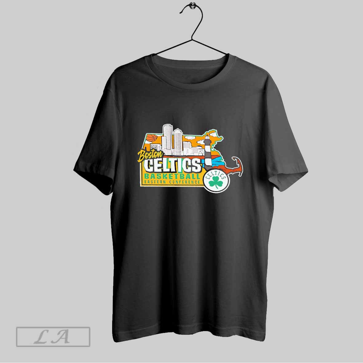 Original Boston Celtics Hometown State Logo