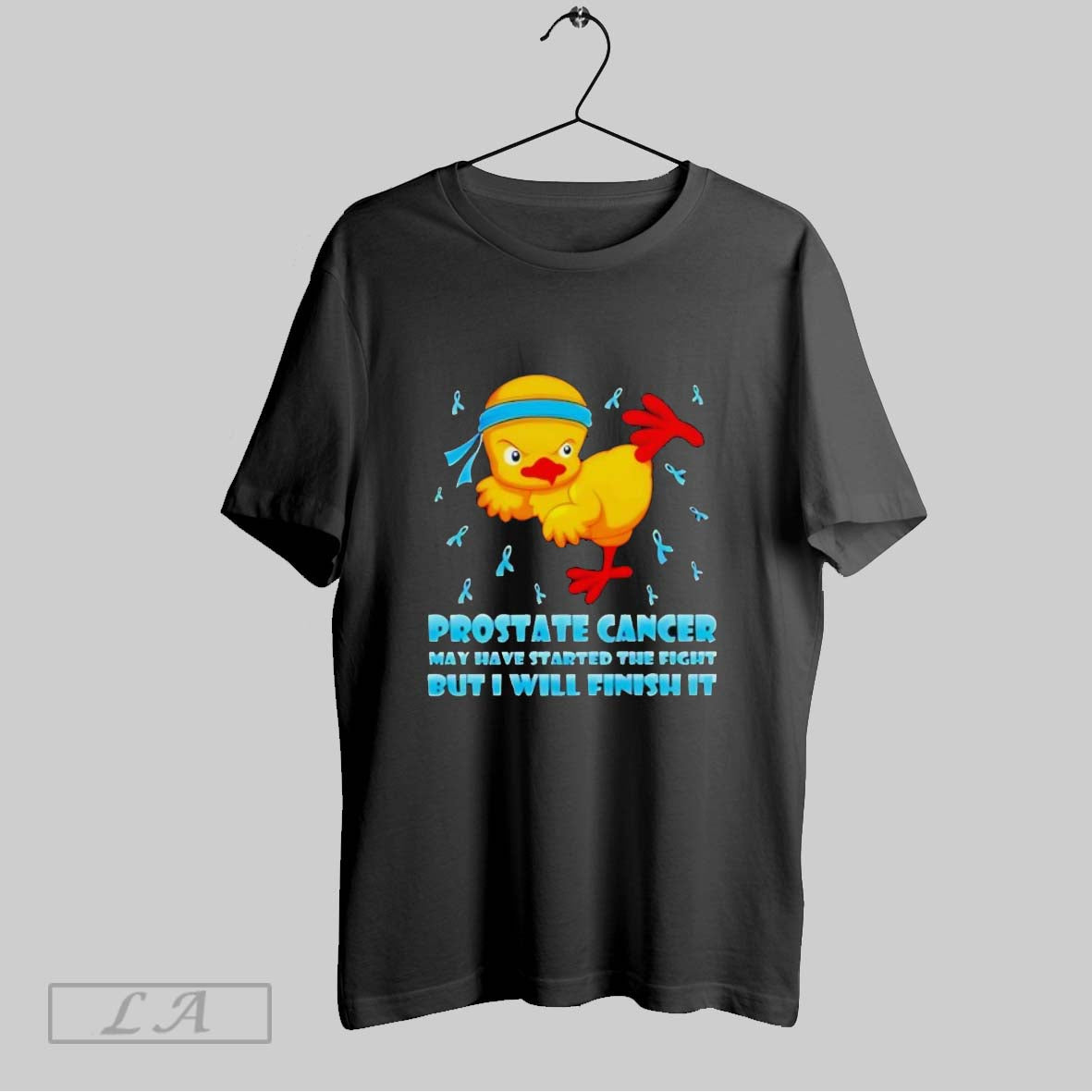 Original Cartoon Chick Karate Kick Prostate Cancer May Have Started The Fight But I Will