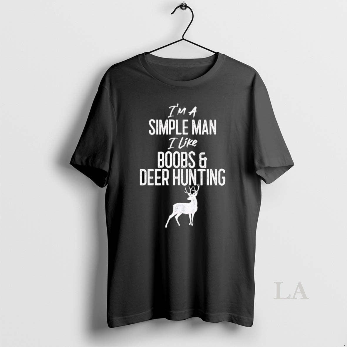 Original Im A Simple Man I Like Boobs And Deer Hunting