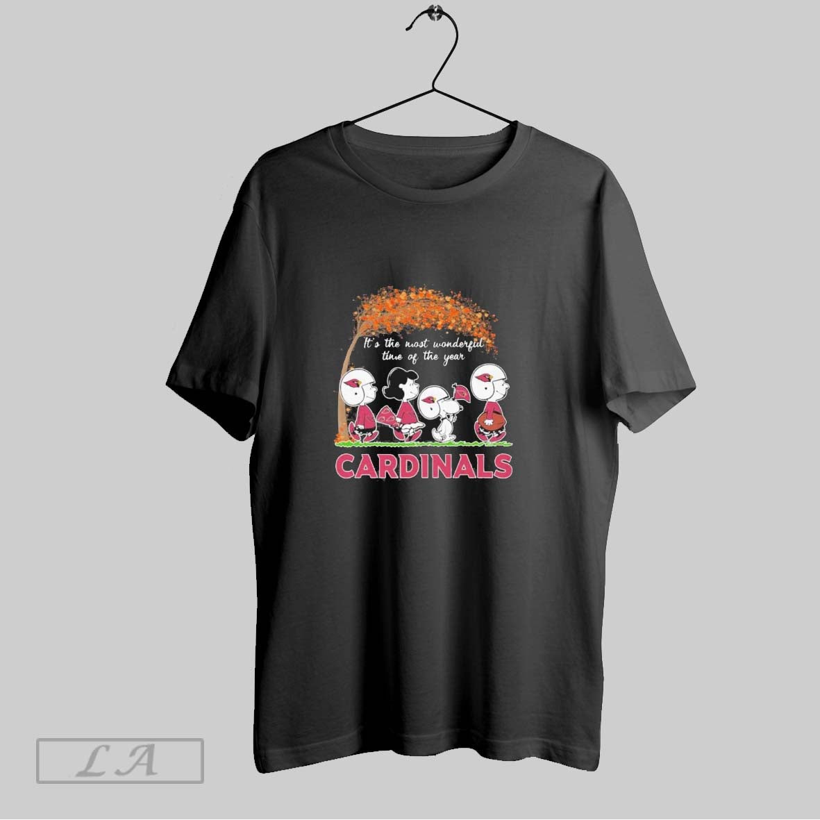 Original The Peanuts Walking X Arizona Cardinals Its The Most Wonderful Time Of The Year