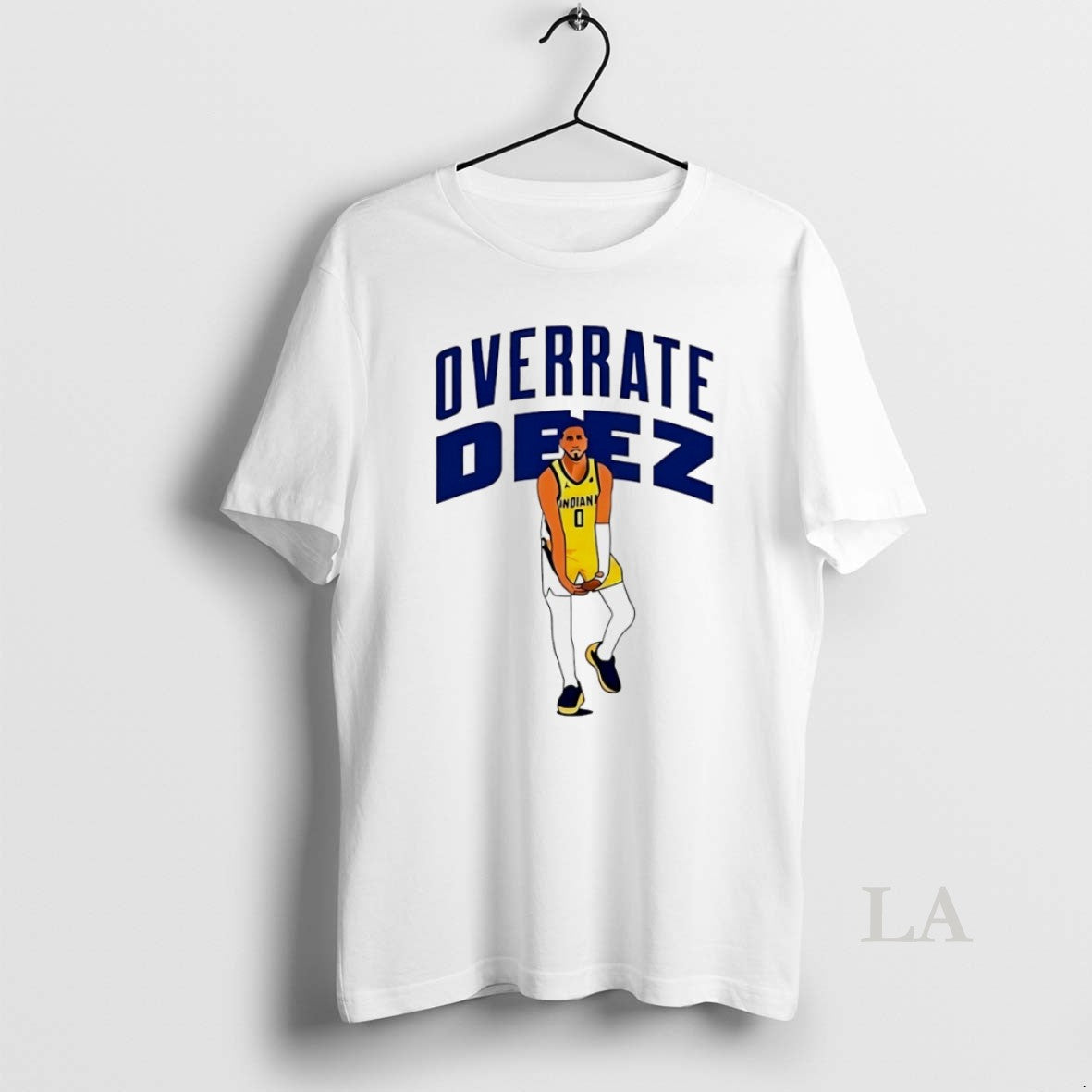 Original Tyrese Haliburton Indiana Pacers Overrate Deez Basketball Meme