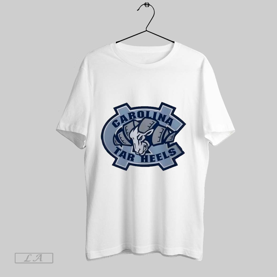 Original Unc Tar Heels Ram Carolina Blue Rameses Mascot 2025 Logo