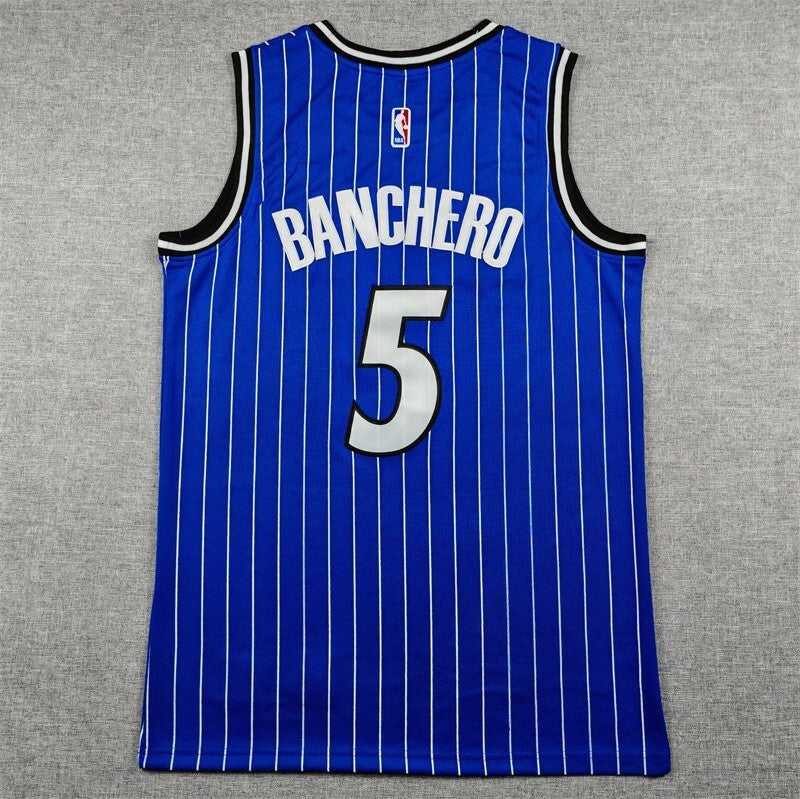 Orlando Magics #5 Paolo Banchero Magic 5 Blue Style 1