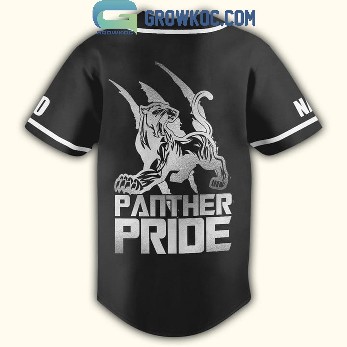 Penrith Panthers Rugby Panther Pride Personalized Baseball Jersey