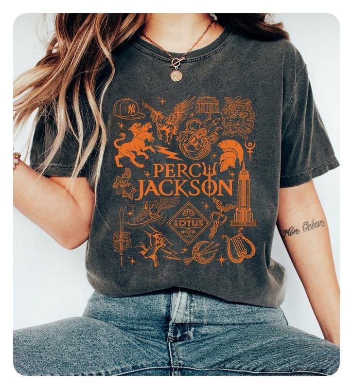 Percy Jacks0n Do.odle Art Shirt | Percy Jacks0n and the Olympians Shirt | Camp HalfBlood Shirt | Rick Ri0rdan | Booktok...