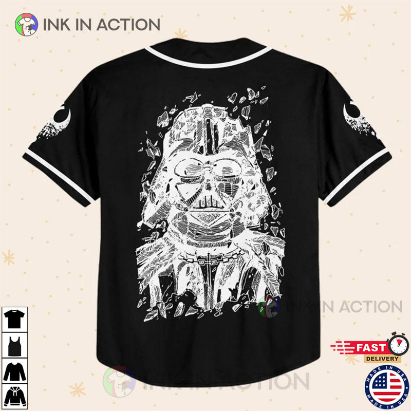 Personalize Star War Team Darth Vader Baseball Jersey