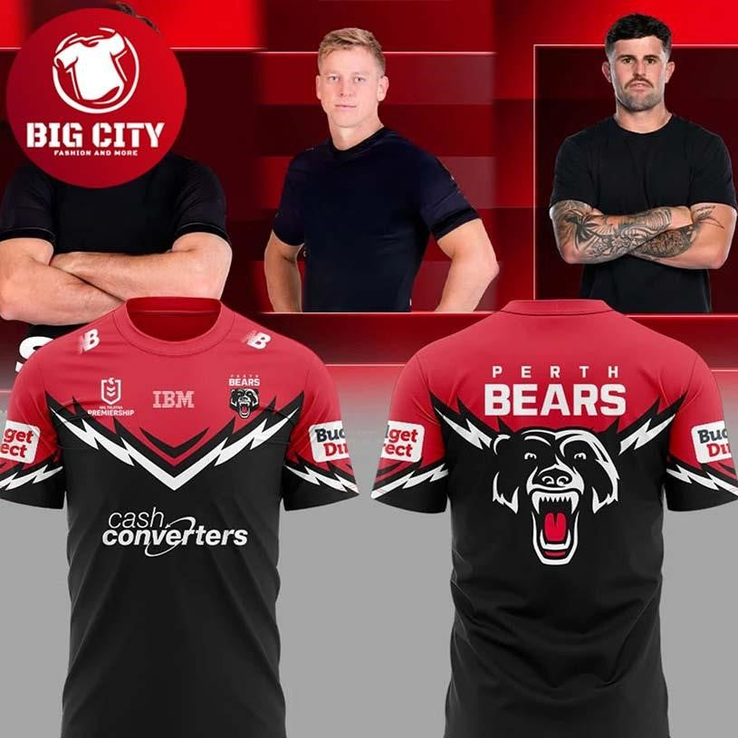 Perth Bears New Year Limited Edition Two Sided Shirt