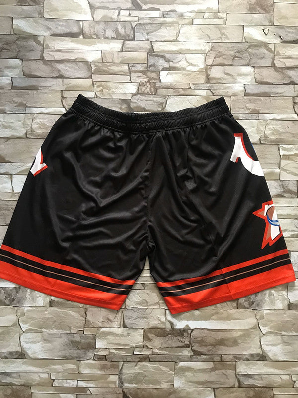 Philadelphia 76ers mitchell&ness big face Shorts Style 1