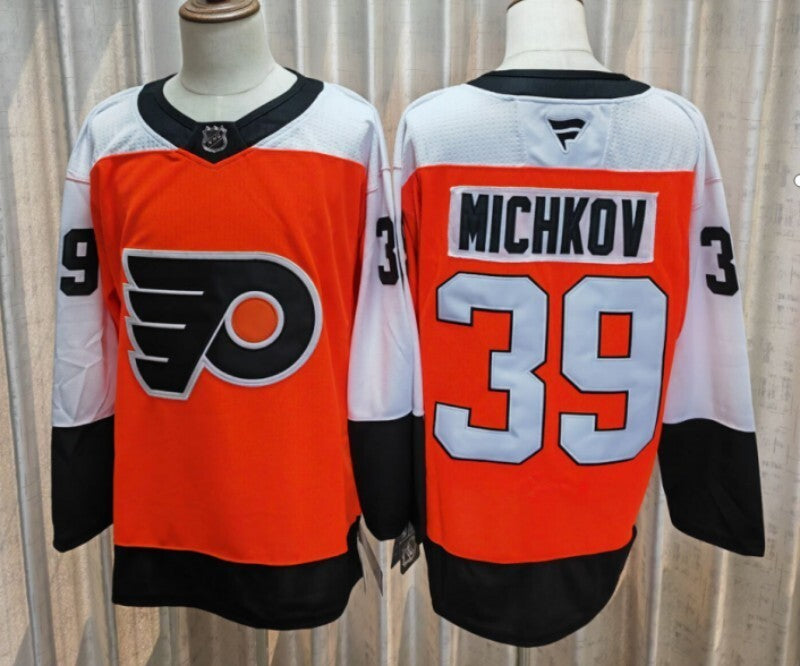 Philadelphia Flyers #39 Matvei Michkov Flyers Style 1
