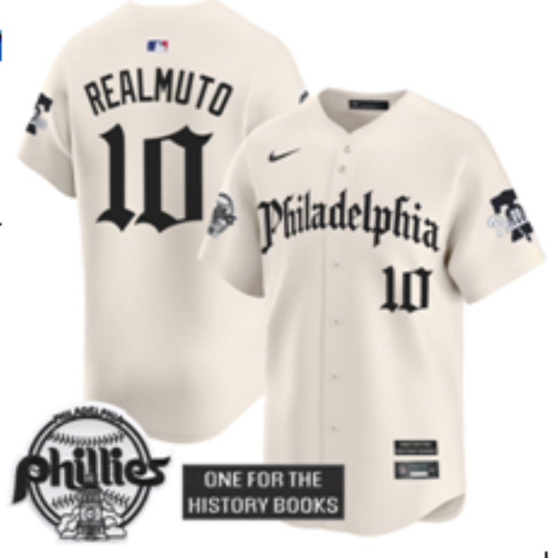 Philadelphia Phillies #10 J.T. Realmuto Phillies 5 Collaboration Style 1