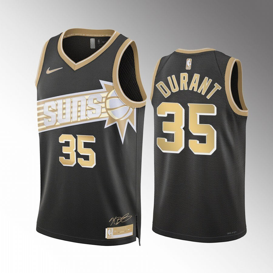 Phoenix Suns #35 Kevin Durant 2024 NBA Select Series Black Style 1