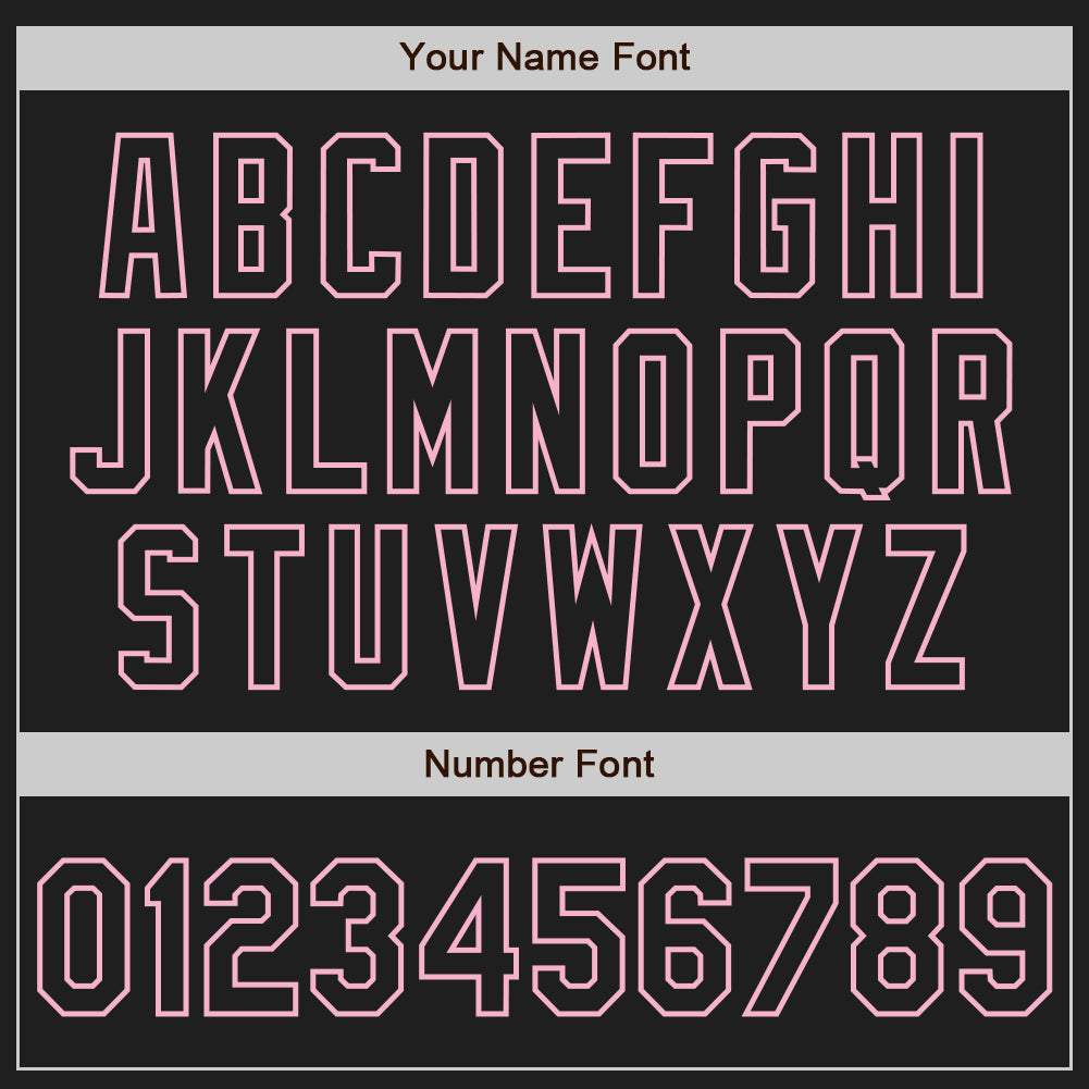 Custom Black-Light Pink Gradient Classic Vertical Stripe Authentic Baseball Jersey