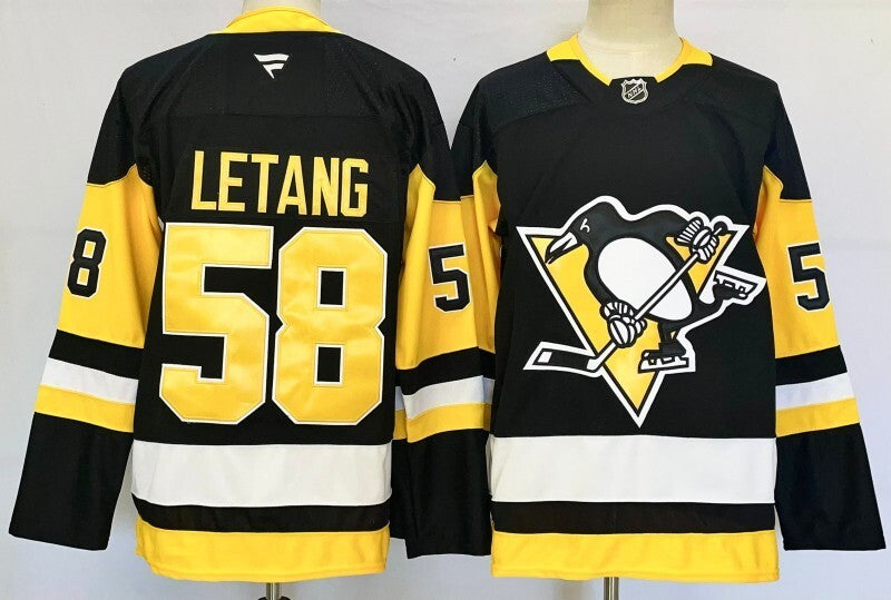 Pittsburgh Penguins #58 Kris Letang Style 1