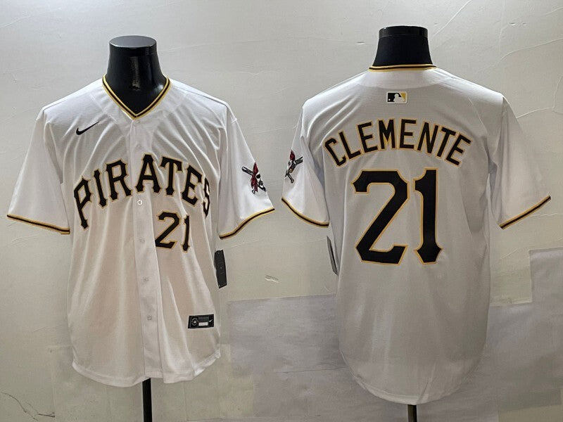 Pittsburgh Pirates #21 Roberto Clemente Pirates Adult Style 2