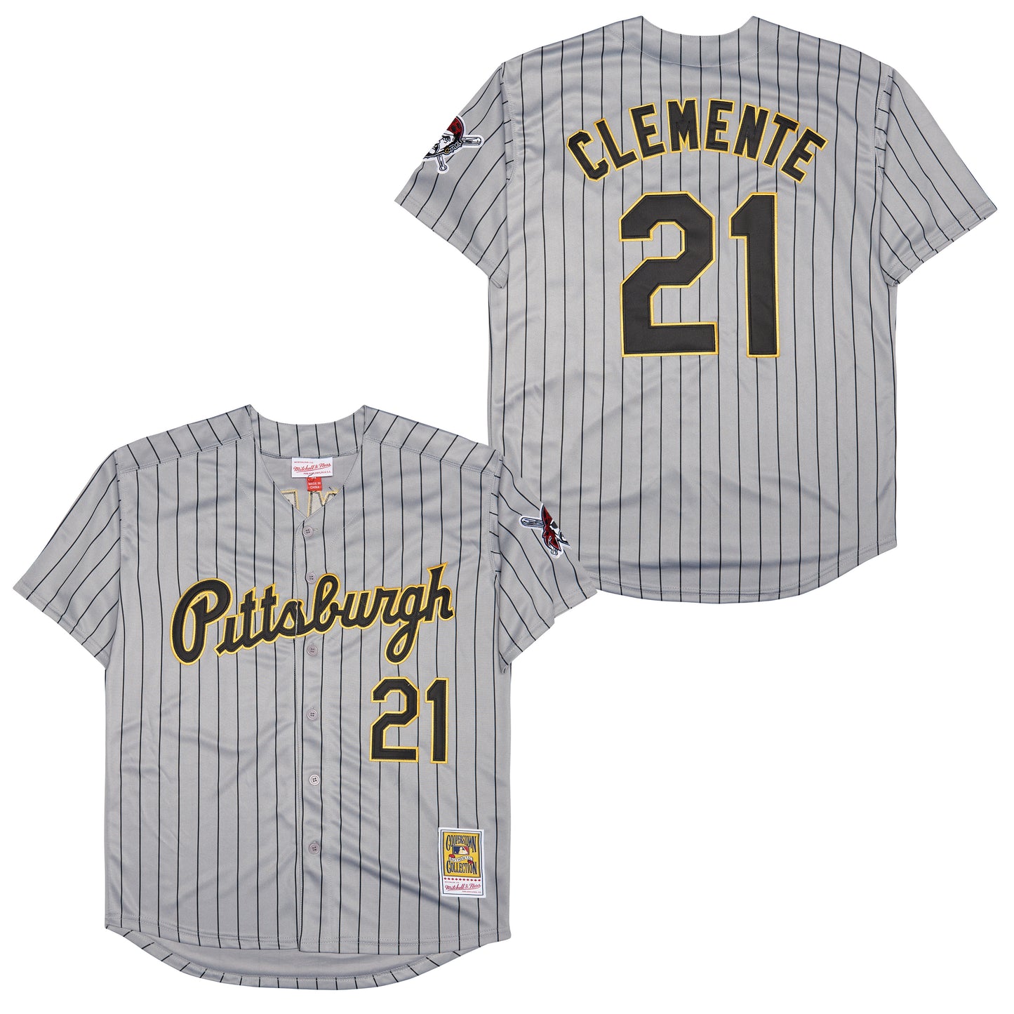 Pittsburgh Pirates #21 Roberto Clemente Style 9