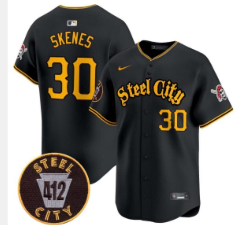 Pittsburgh Pirates #30 Paul Skenes Pirates Special Edition Style 3