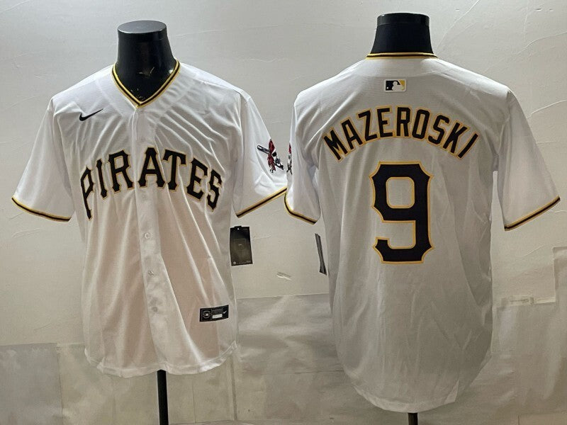 Pittsburgh Pirates #9 Bill Mazeroski Pirates Adult